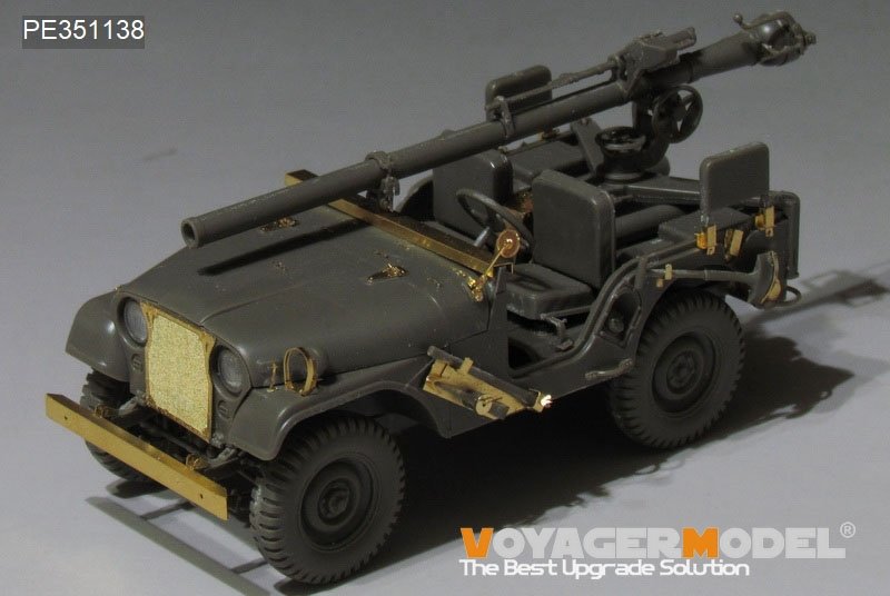 Voyager Model PE351138 IDF 1/4 TON 4X4 M38A1/CJ-5 TOLAR upgrade set（For AF35S96 AF35S9) 1/35 – imagen 2