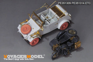 Voyager Model PE351314 WWII German Kubelwagen Type 82 Africa Troop Version Upgrade Set For MENG VS-015 1/35 – imagen 12