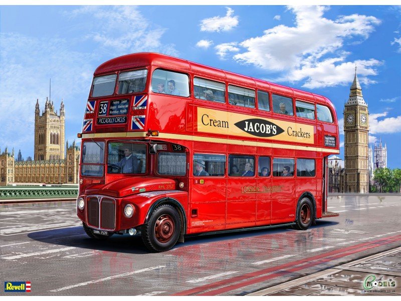 Revell 07651 Bus londonien AEC Routemaster (1/24)