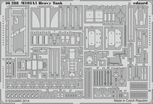 Eduard 36288 M103A1 Char lourd DRAGON 1/35