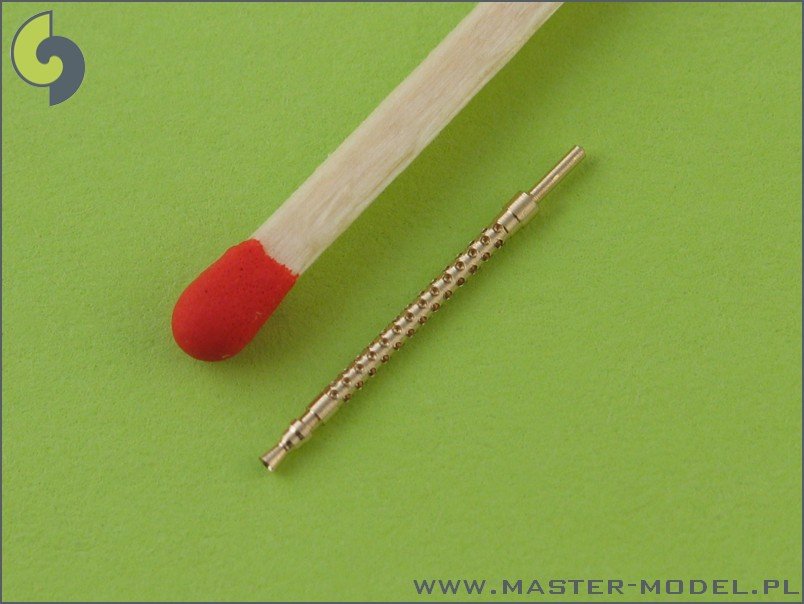 Master AM-48-012 German aircraft machine gun MG 17 (7,92mm) barrels (2pcs) 1/48 – immagine 3