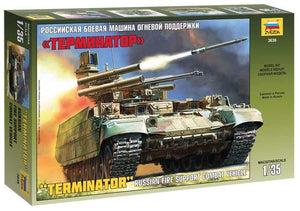 Zvezda 3636 Véhicule de combat d&amp;#39;appui-feu russe TERMINATOR (1/35)