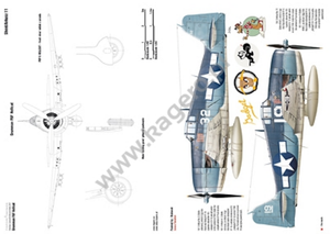 Kagero 7044 Grumman F6F Hellcat F6F-3, F6F-5 models EN/PL – immagine 3