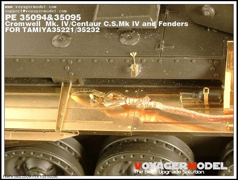 Voyager Model PE35094 Cromwell Mk. IV/Centaur CSMk IV (For TAMIYA 35221/35232) 1/35 – image 4