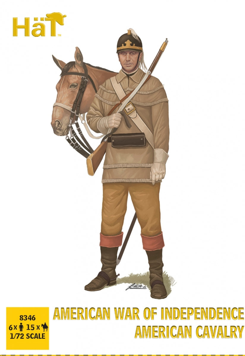 Hat 8346 American War of Independence - American Cavalry 1/72