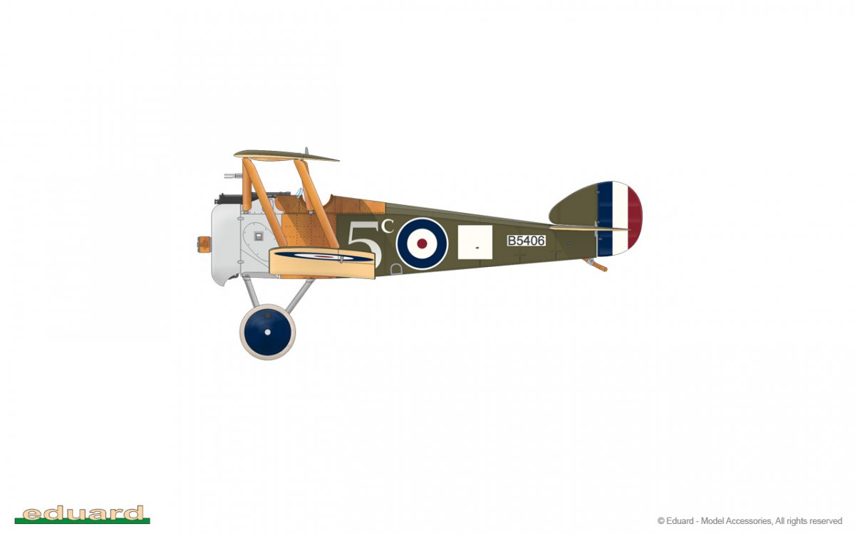 Eduard 8486 Sopwith F.1 Camel (Clerget) 1/48 – imagen 13