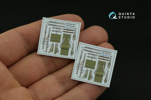 Quinta Studio QD48354 Mi-17 (Mi-8MT Export version) 3D-Printed &amp;amp; coloured Interior on decal paper (Zvezda) 1/48 – imagen 6
