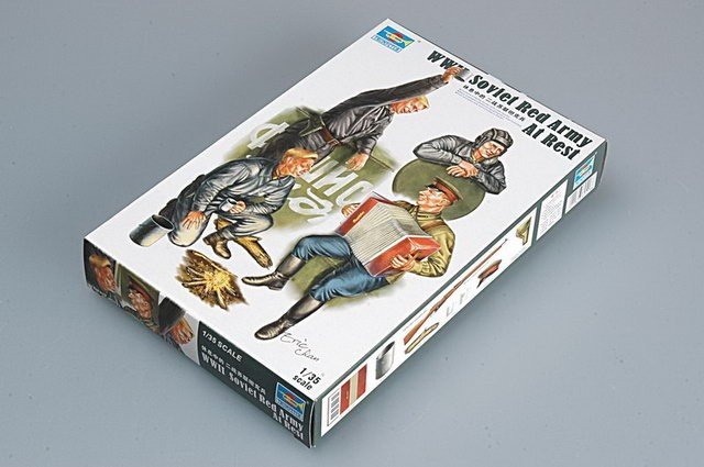 Trumpeter 00413 WW II Soviets tank soldier 1/35 – imagen 2