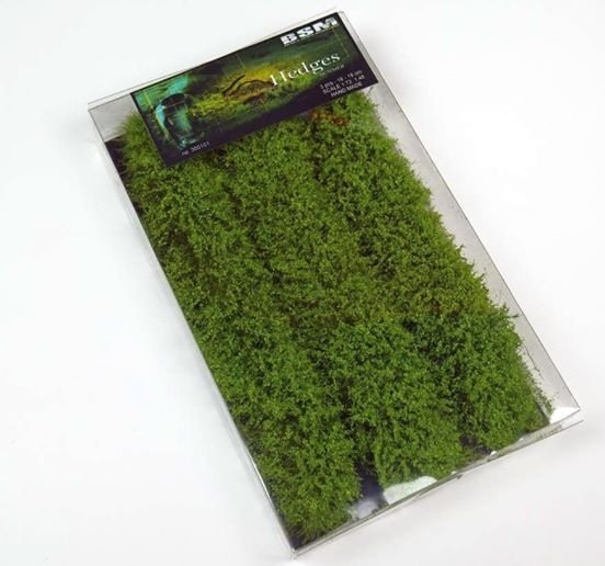 Maquettes Bear&amp;#39;s Scale Modeling 300101 Haies (3 pièces)