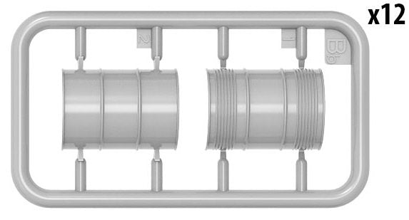 MiniArt 35592 U.S. FUEL DRUMS 55 GALS. 1/35 – imagen 9