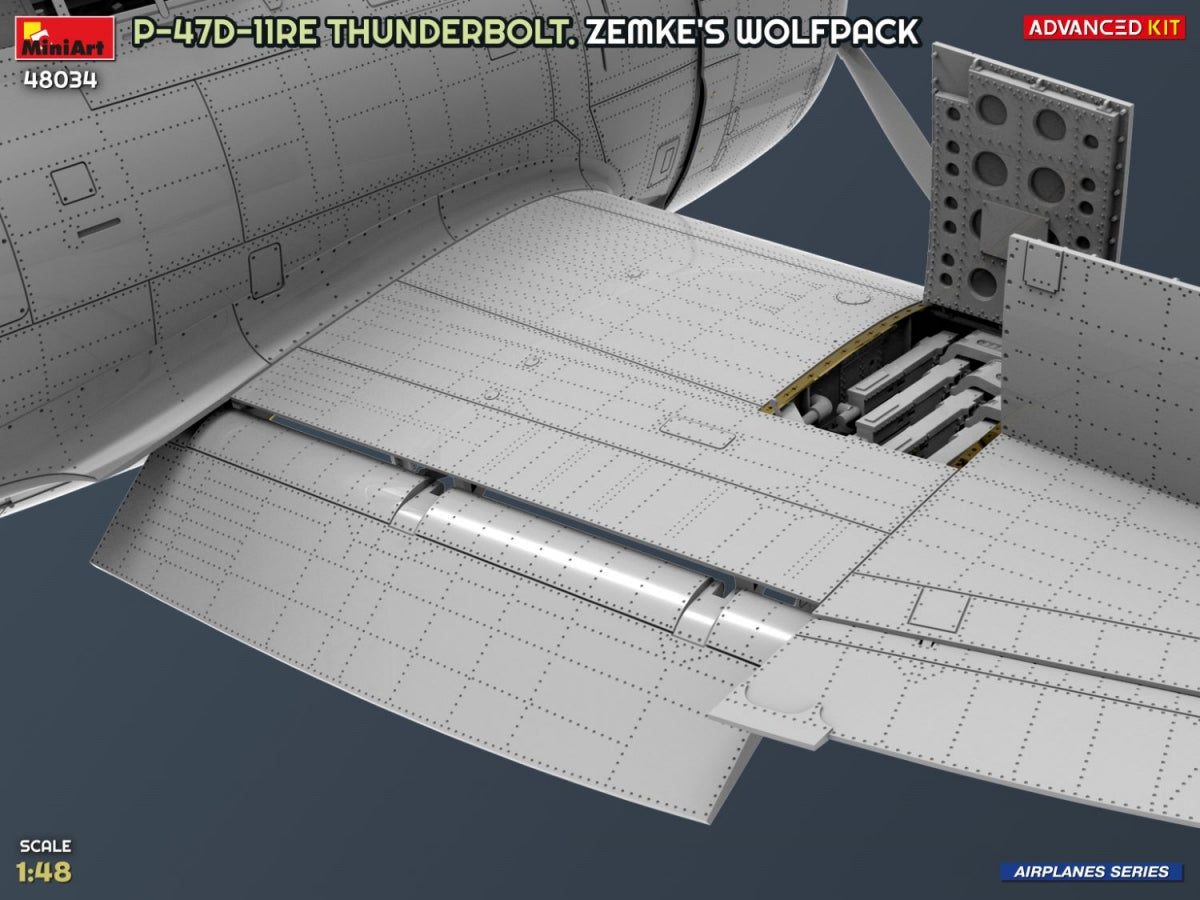 MiniArt 48034 P-47D-11RE Thunderbolt. Zemke&amp;#39;s Wolfpack. Advanced Kit 1/48 – image 8