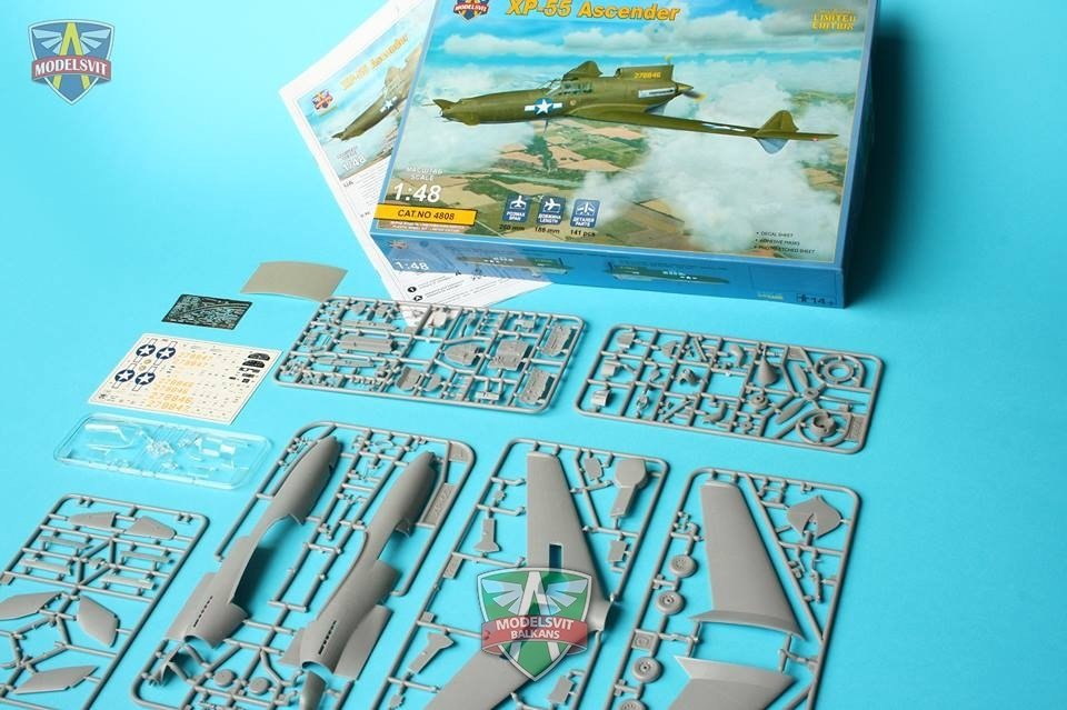 Modelsvit 4808 XP-55 Ascender (re-release) 1/48 – imagen 8