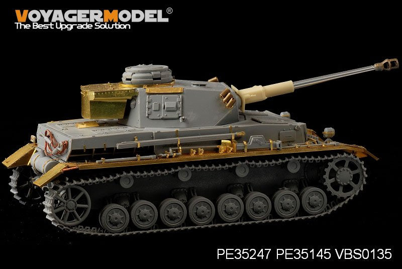 Voyager Model PE35247 WWII German Pz.Kpfw.IV Ausf.G (LAH Division Kharkov 1943)(For DRAGON 6363) 1/35 – imagen 4
