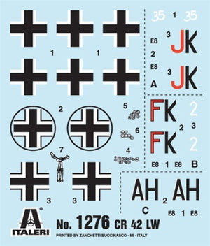 Italeri 1276 CR.42 LW 1/72 – imagen 2