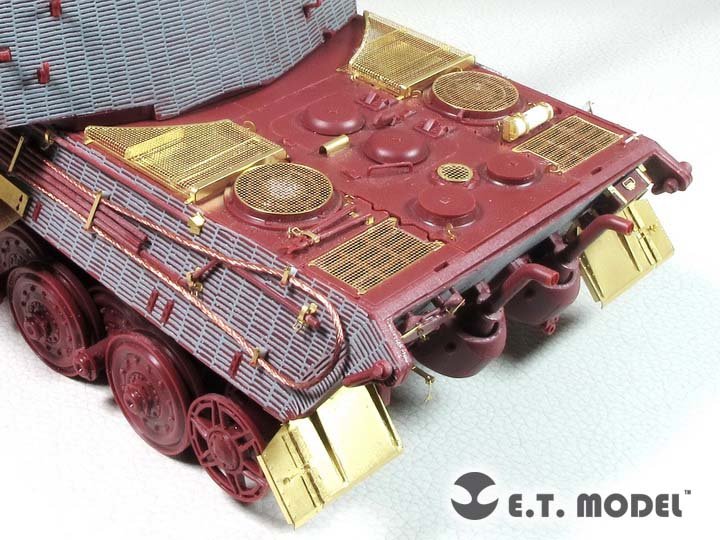 ET Model E35-259 WWII German KING TIGER (Tourelle Henschel) Basic (Pour kit MENG) (1/35) – image 7