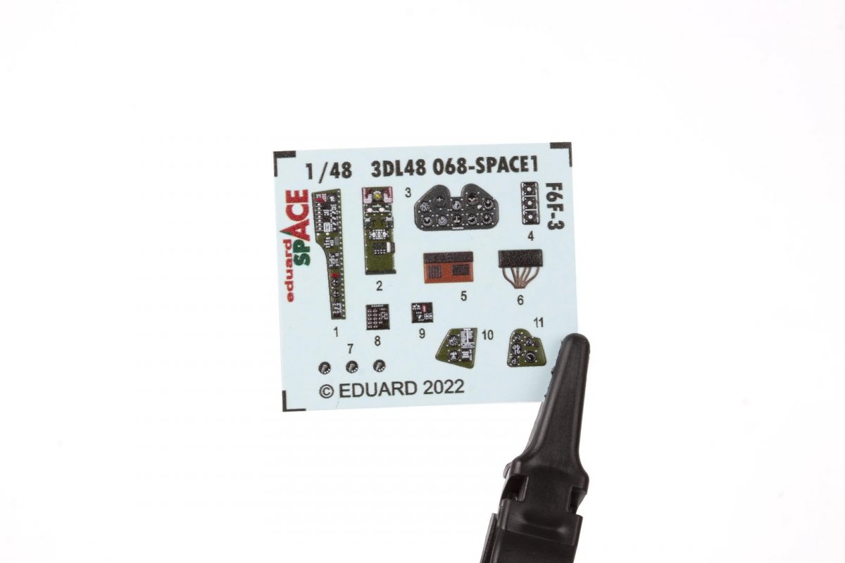 Eduard 3DL48068 F6F-3 SPACE EDUARD 1/48 – Bild 3