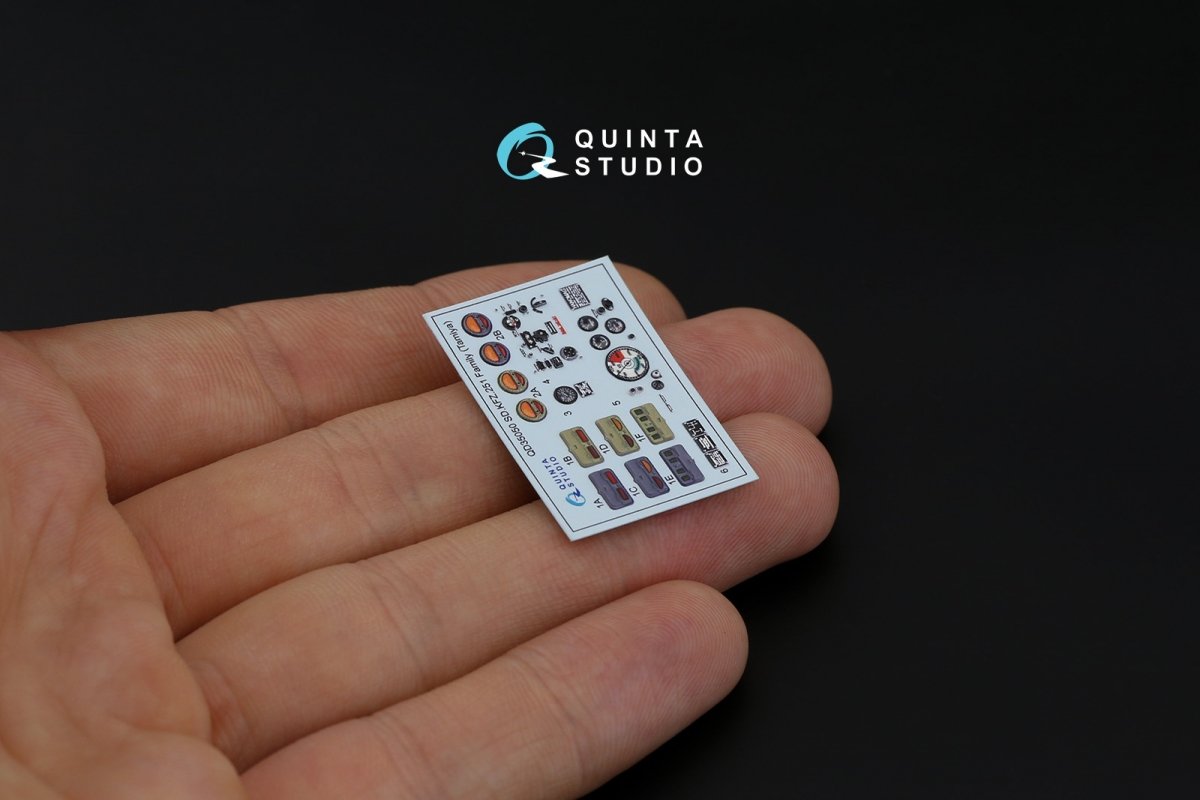 Quinta Studio QD35050 SD.KFZ.251 Family 3D-Printed &amp;amp; coloured Interior on decal paper ( Tamiya ) 1/35 – immagine 10