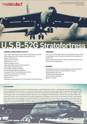 Modelcollect UA72212 USAF B-52 Stratofortress strategic Bomber new version 1/72 – imagen 5