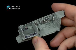 Quinta Studio QD48038 F-15A 3D-Printed &amp;amp; coloured Interior on decal paper (for GWH kit) 1/48 – imagen 2