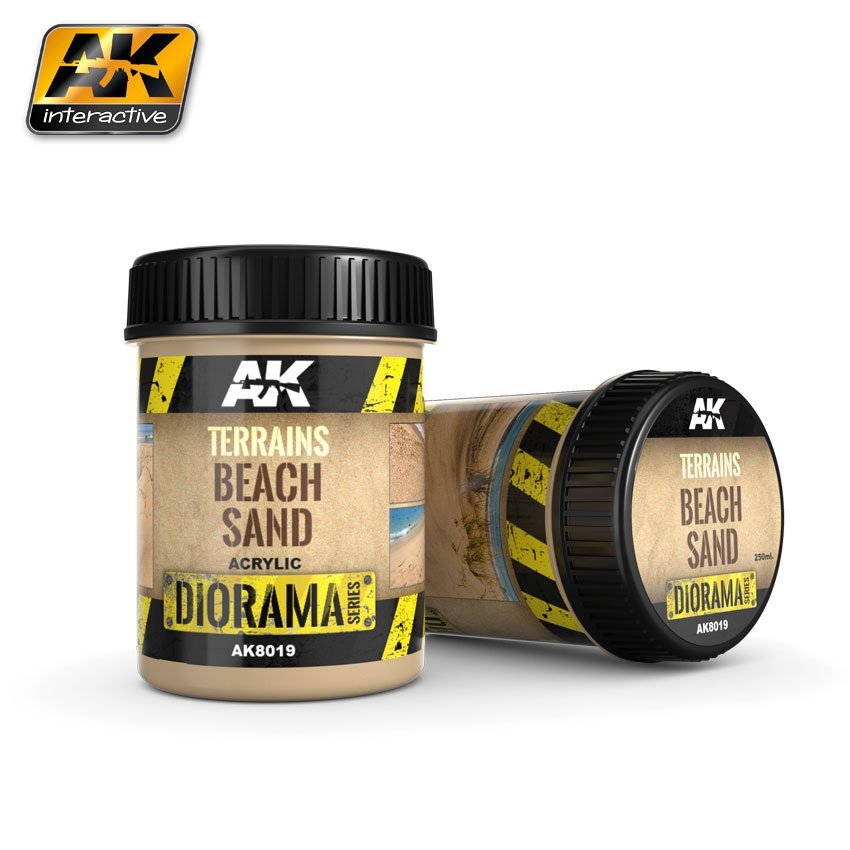 AK Interactive AK8019 Terrains Sable de plage 250 ml