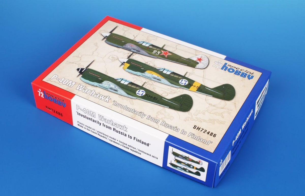 Special Hobby 72486 P-40M Warhawk « Involontairement de Russie en Finlande » 1/72 – image 12