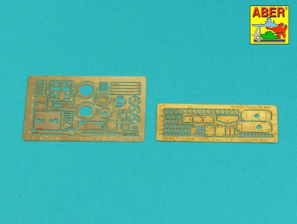 Aber 16202 German Accessories for Horn, Notek, Front, Tail Convoy Lights 1/16 – imagen 2