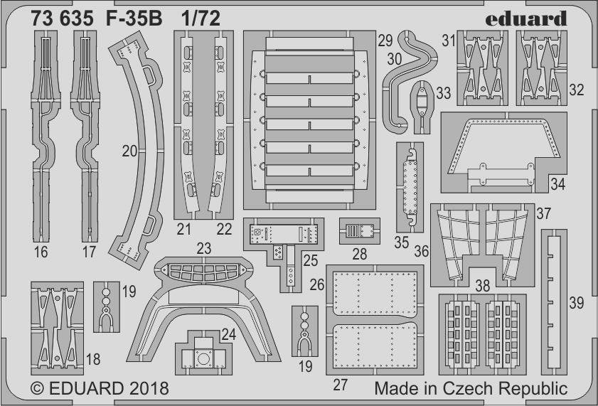 Eduard 73635 F-35B HASEGAWA 1/72 – image 2