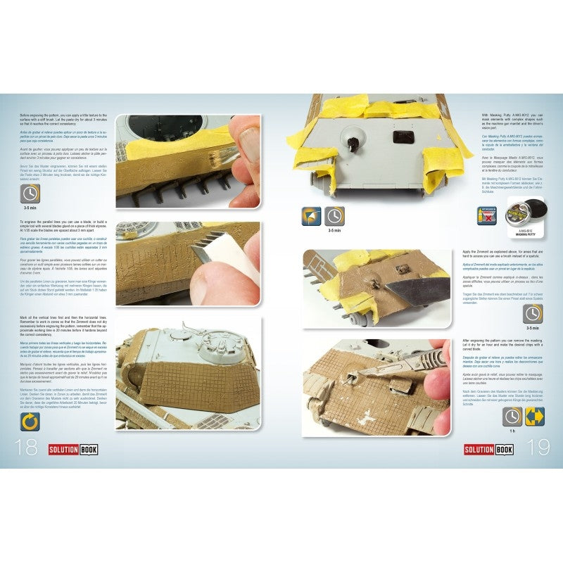 AMMO of Mig Jimenez 7906 SOLUTION BOX MINI 31– How to Apply ZIMMERIT in scale