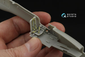 Quinta Studio QD48562 P-63C/E Kingcobra 3D-Printed &amp;amp; coloured Interior on decal paper (Dora Wings/AMG) 1/48 – immagine 9