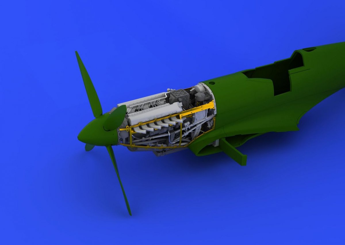 Eduard 648200 Spitfire Mk. VIII engine 1/48 (EDUARD) – imagen 5