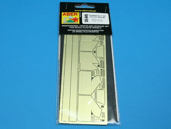 Aber 35A045 Błotniki do T-34 (wersje od 42 do 45) 1/35 – imagen 3