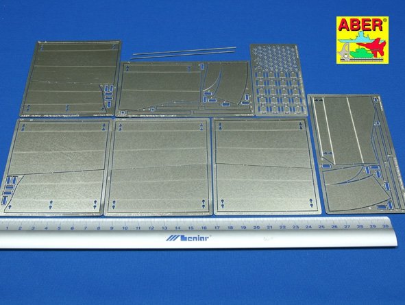Aber 16040 Tiger II Vol.7 - Side Fenders 1/16 – immagine 2