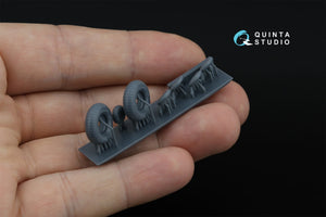 Quinta Studio QT48064 LaGG-3, MiG-3, La-5/La-7/La-9, Yak-7/Yak-9, I-185/250 Wheels (radial tread) (all kits) 1/48 – Bild 4