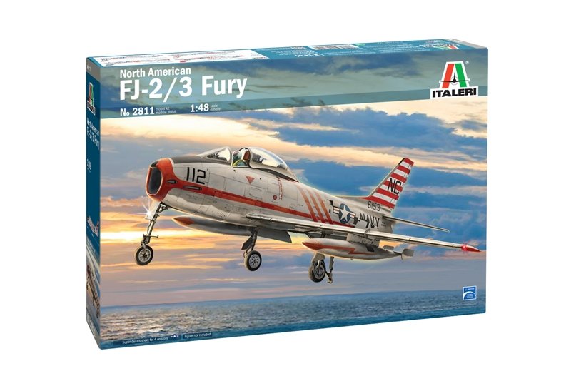 Italeri 2811 North American FJ-2/3 Fury 1/48 – imagen 2