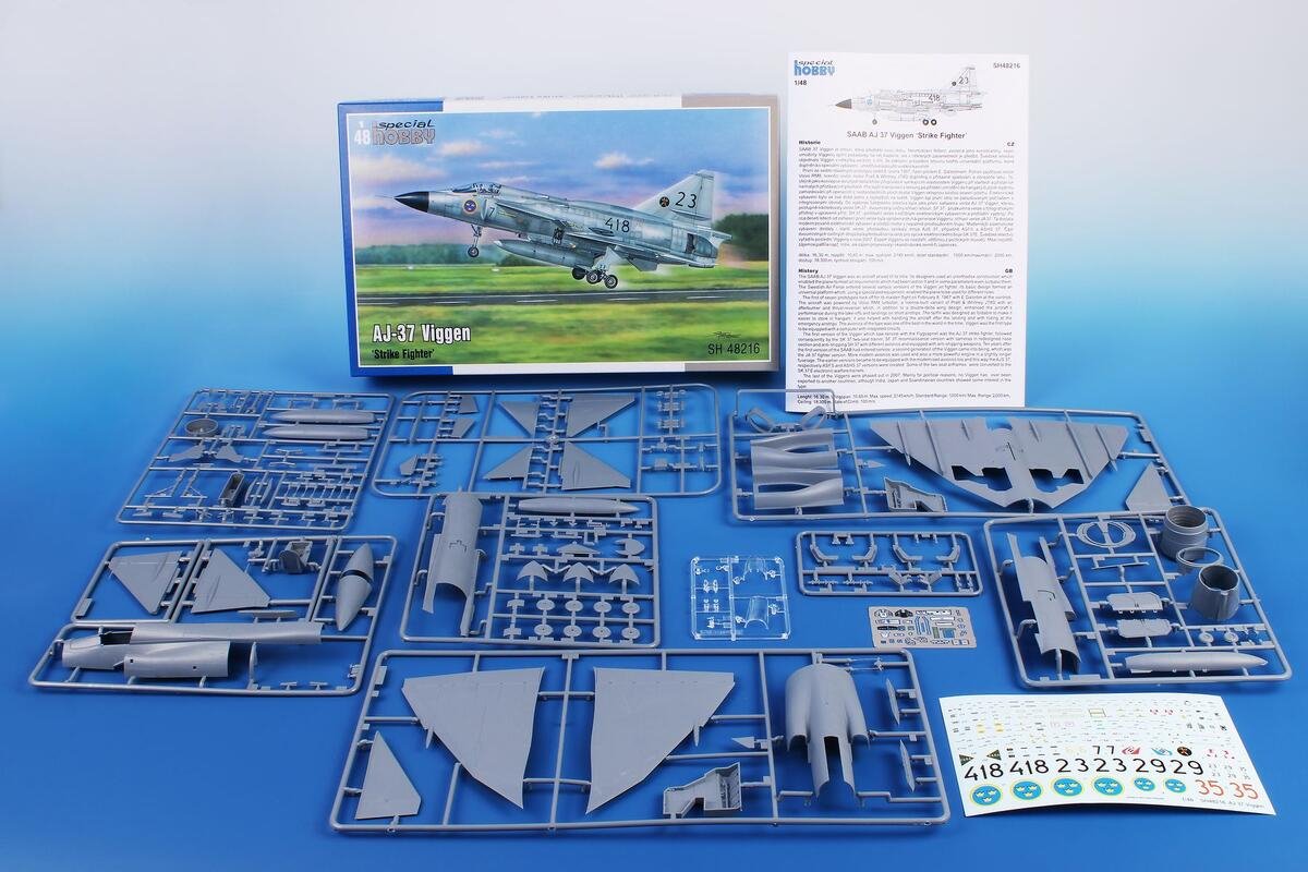 Special Hobby 48216 AJ-37 Viggen ‘Strike Fighter’ 1/48 – imagen 2