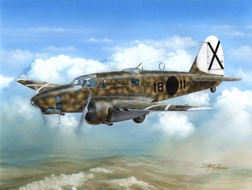 Azur A106 Caproni Ca.310 Italian & Spanish 1/72