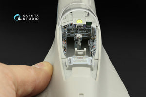 Quinta Studio QDS-32175 MiG-29 9-12 Fulcrum A 3D-Printed &amp;amp; coloured Interior on decal paper (Trumpeter) (Small version) 1/32 – immagine 11