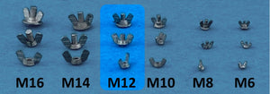 Point of no Return 1623004 Nakrętki motylkowe M12 / M12 wing nuts 1/16 – imagen 2