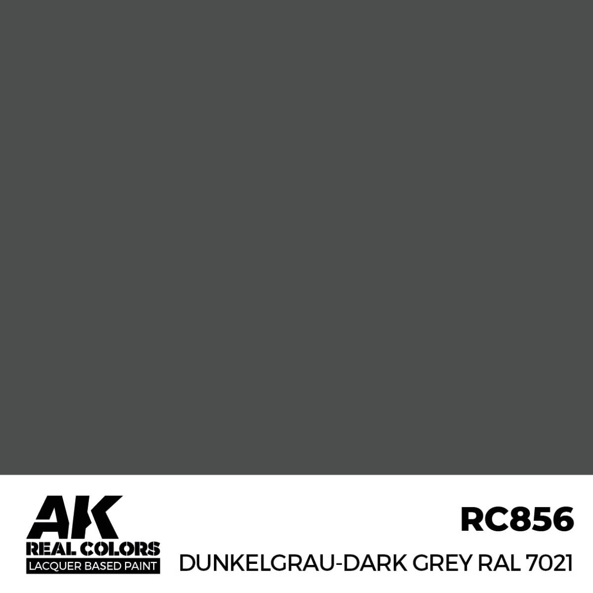 AK Interactive RC856 Dunkelgrau-Dark Gray RAL 7021 17 ml
