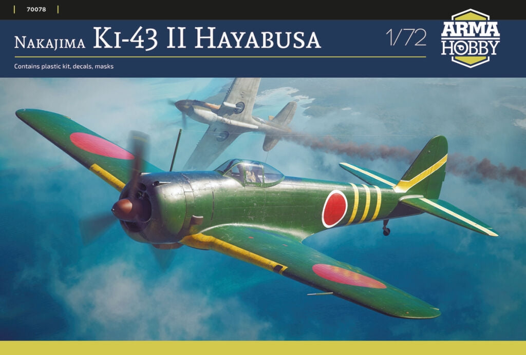 Arma Hobby 70078 Nakajima Ki-43 II Hayabusa 1/72 – immagine 2
