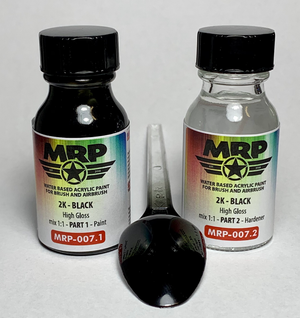MR. Paint MRP-007S Black 2K SET 15ml x2 – imagen 2
