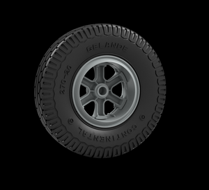 Panzer Art RE35-797 Sd.Kfz 8 Early front wheels (Continental) 1/35 – Bild 2