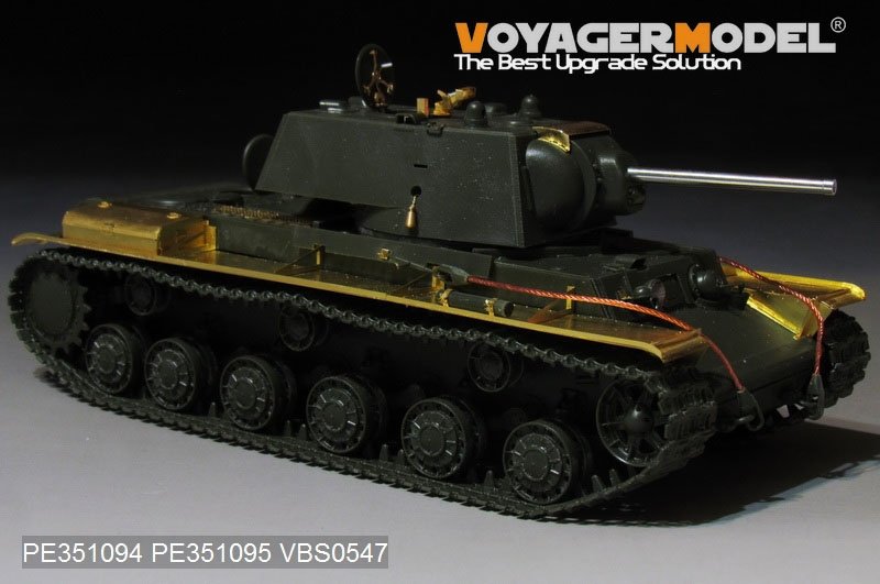 Maquette Voyager PE351094B KV-1 russe Mod.1941 de base pour Tamiya au 1/35 – image 3