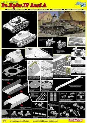 Dragon 6747 Pz.Kpfw.IV Ausf.A 1/35 – imagen 2