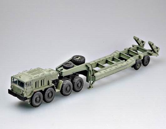 Trumpeter 00211 MAZ-537G intermediate type with MAZ/ChMZAP 5247G semi-trailer 1/35 – immagine 3