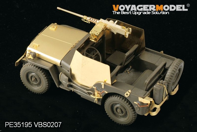 Voyager Model PE35195 WWII U.S. Jeep Willys MB w/Add Amour for TAMIYA 35219 1/35 – Bild 7