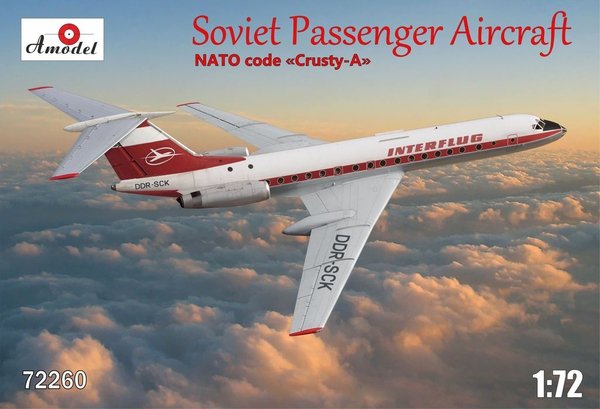 A-Model 72260 TU-134 INTERFLUG 1/72