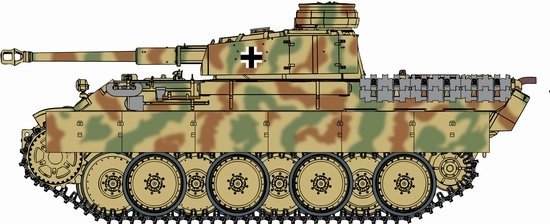 Dragon 7508 Berge-Panther mit Pz.Kpfw.IV Turm 1/72 – imagen 4
