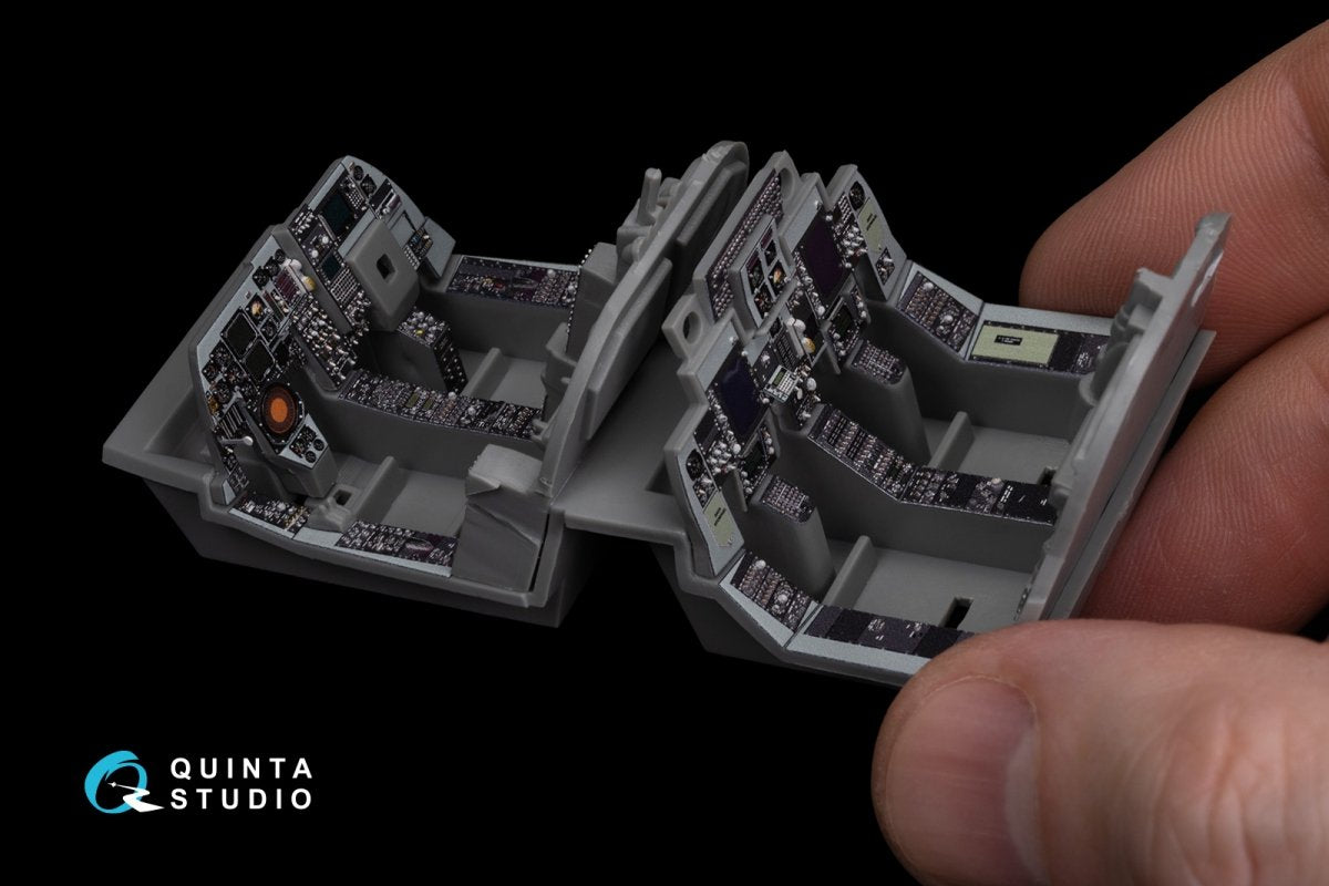 Quinta Studio QDS-48270 EA-6B Prowler (ICAP II) 3D-Printed &amp;amp; coloured Interior on decal paper (Kinetic) (Small version) 1/48 – imagen 9