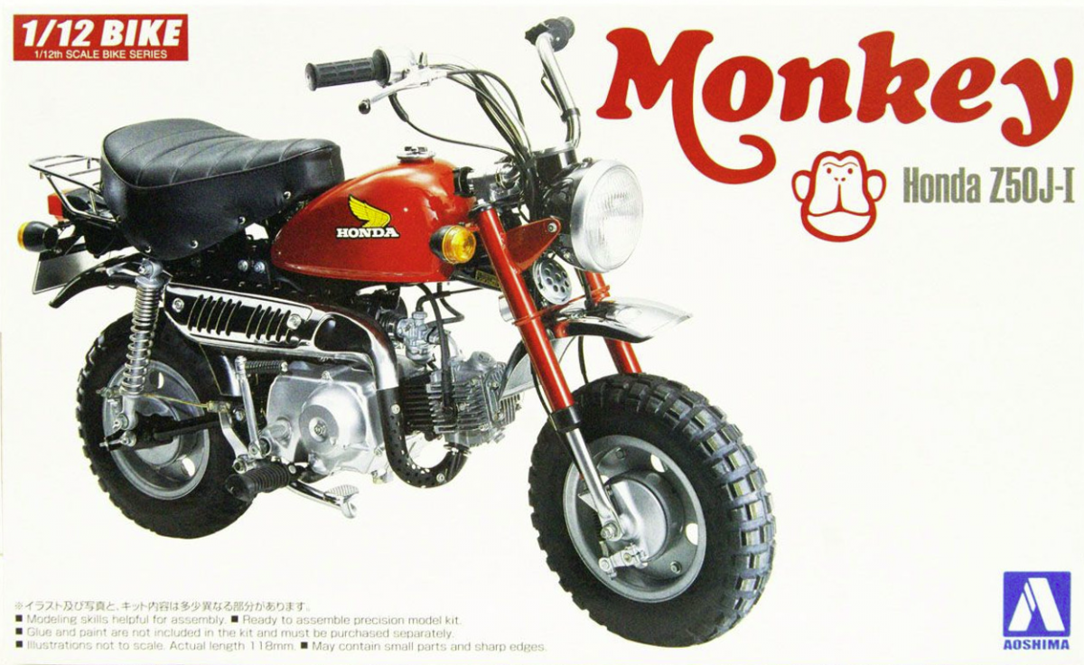 Aoshima 06434 HONDA Z50J-1 SINGE 78 1/12 – image 2